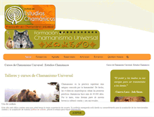 Tablet Screenshot of estudioschamanicos.com